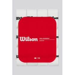 WILSON PRO OVERGRIP PERFORATED 12PK WH