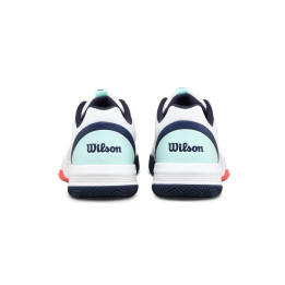WILSON ZAPATILLAS HOMBRE COURTGLIDE BLANCO/BAY/CORAL
