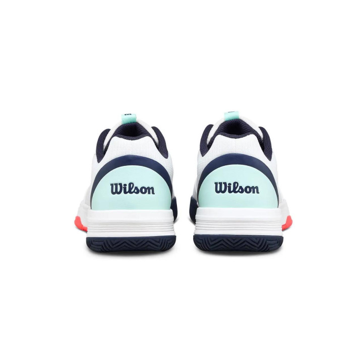 WILSON ZAPATILLAS HOMBRE COURTGLIDE BLANCO/BAY/CORAL