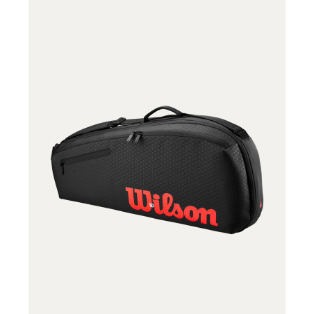 WILSON CLASH V3 3PK RACQUET BAG Black/Infrared