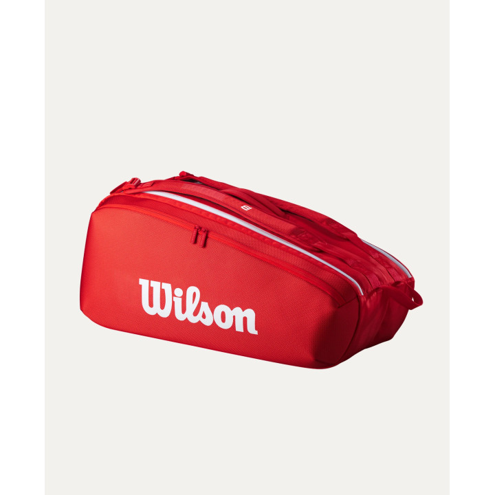 WILSON SUPER TOUR WILSON RED 9PK 2025 Red