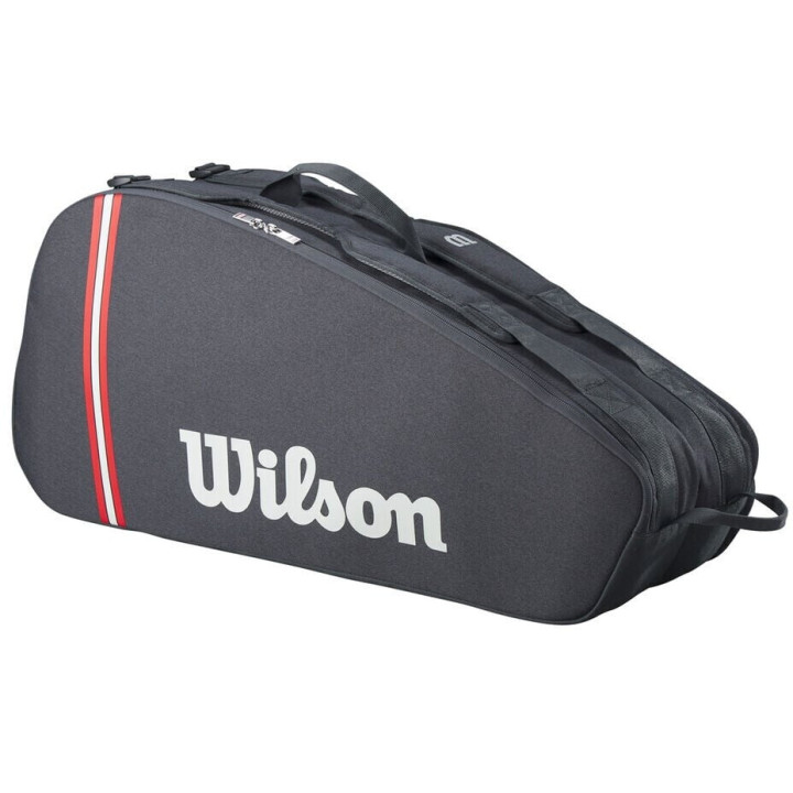WILSON TOUR 6PK RACKET BAG 2025 BLACK