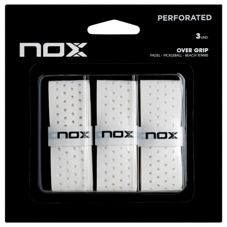 NOX Caja de 3 Blister Overgrips Perforado Pro Unidades
