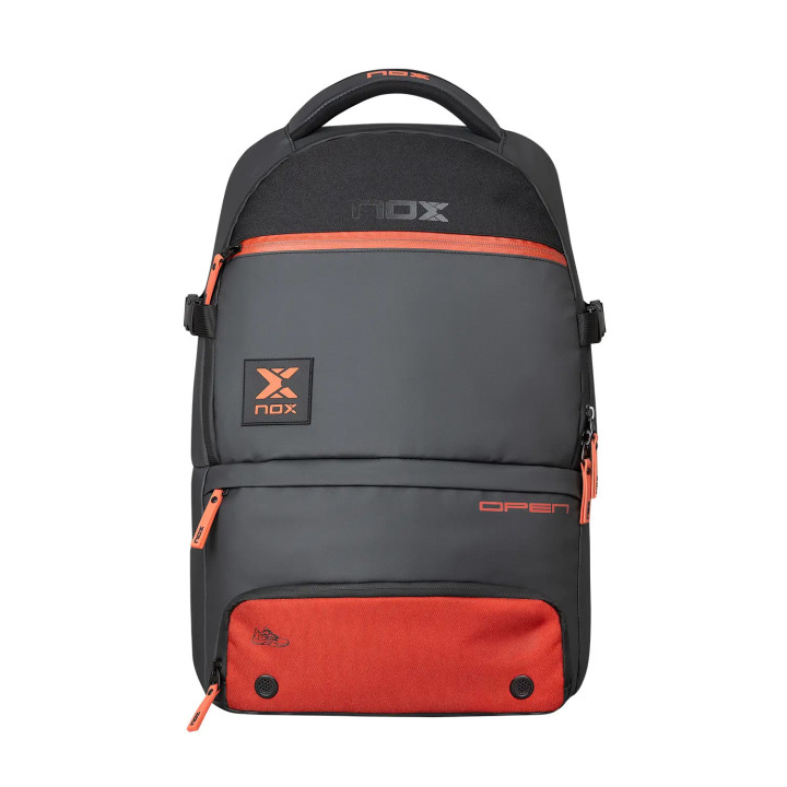 NOX MOCHILA LUXURY OPEN SERIES BLACK/RED