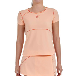 BULLPADEL CAMISETA MUJER ALBALA NARANJA PASTEL