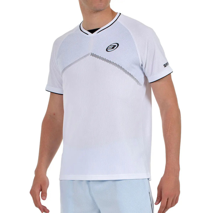 BULLPADEL CAMISETA HOMBRE CASAR BLANCO