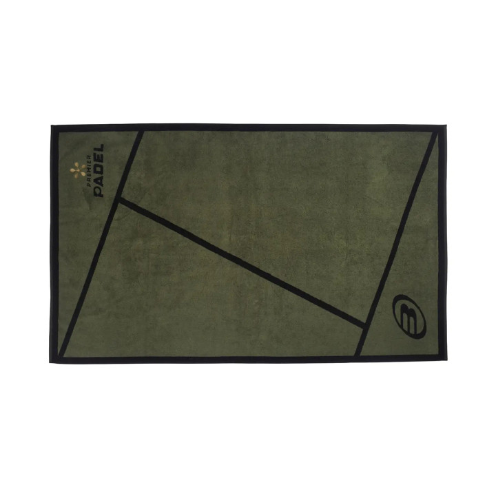 BULLPADEL TOALLA TOWPP150X90 26 KAKI/NEGRO