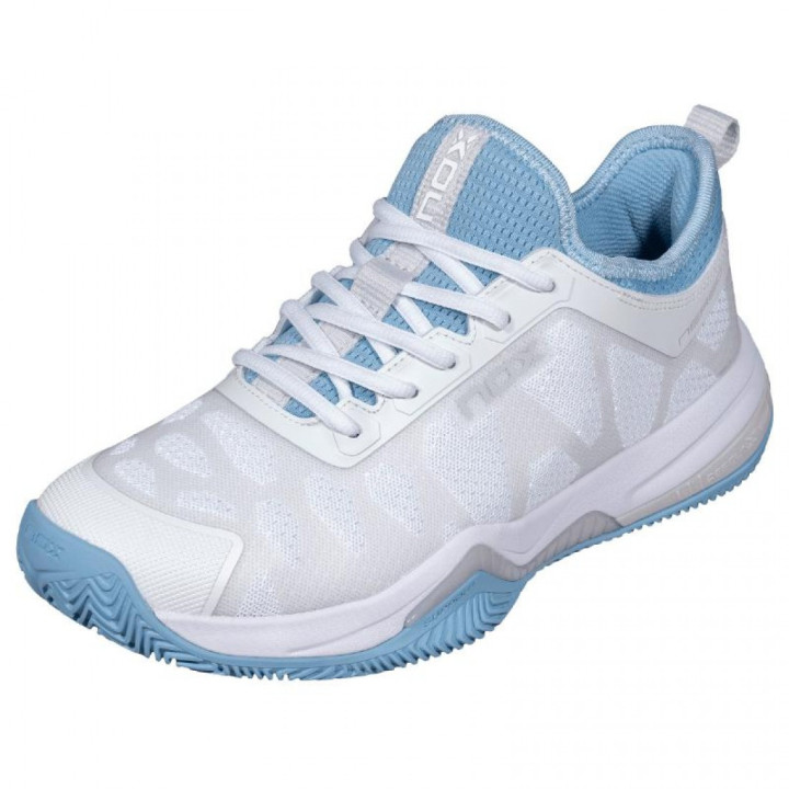 NOX ZAPATILLAS NERBO BLANCO/AZUL PASTEL