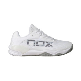 NOX ZAPATILLAS PICKLEBALL LUX TEMPO BLANCO/GRIS