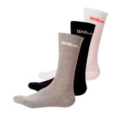 WILSON CALCETINES PACK 3 COLORES